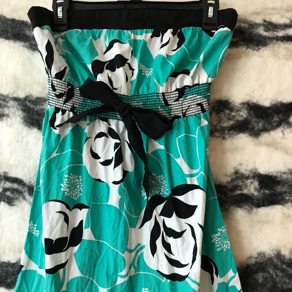 Tube top dress